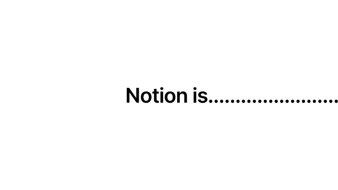 Notion auf einen Blick