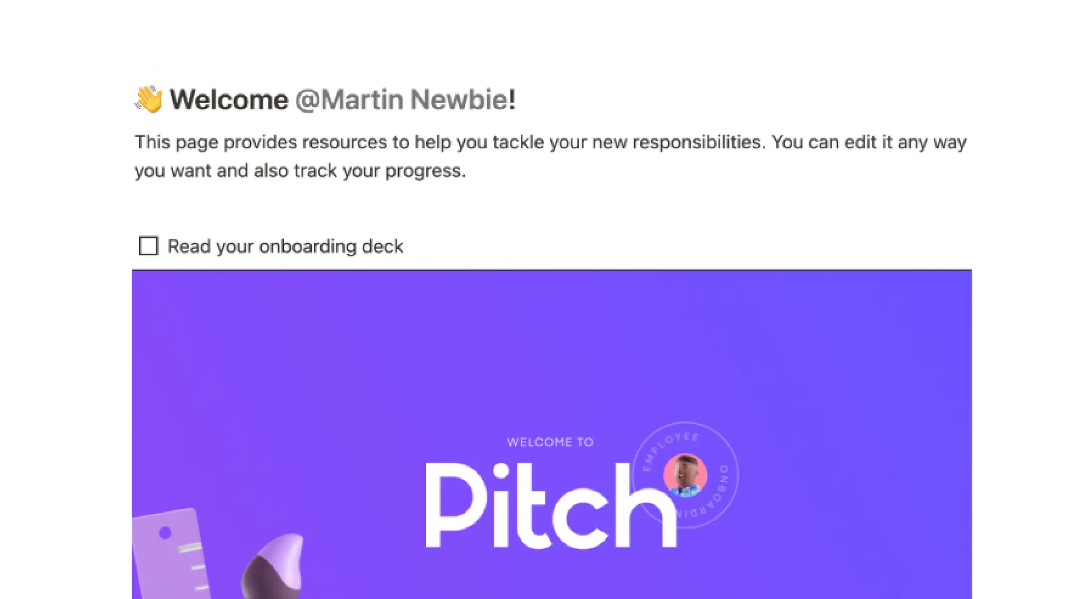 Lista de incorporación