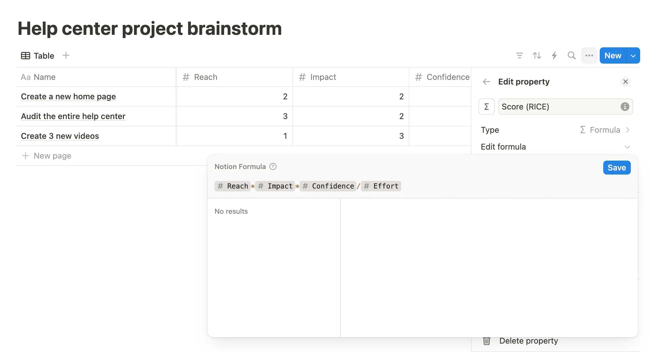 ca: fórmulas (ejemplo 2, parte 1)