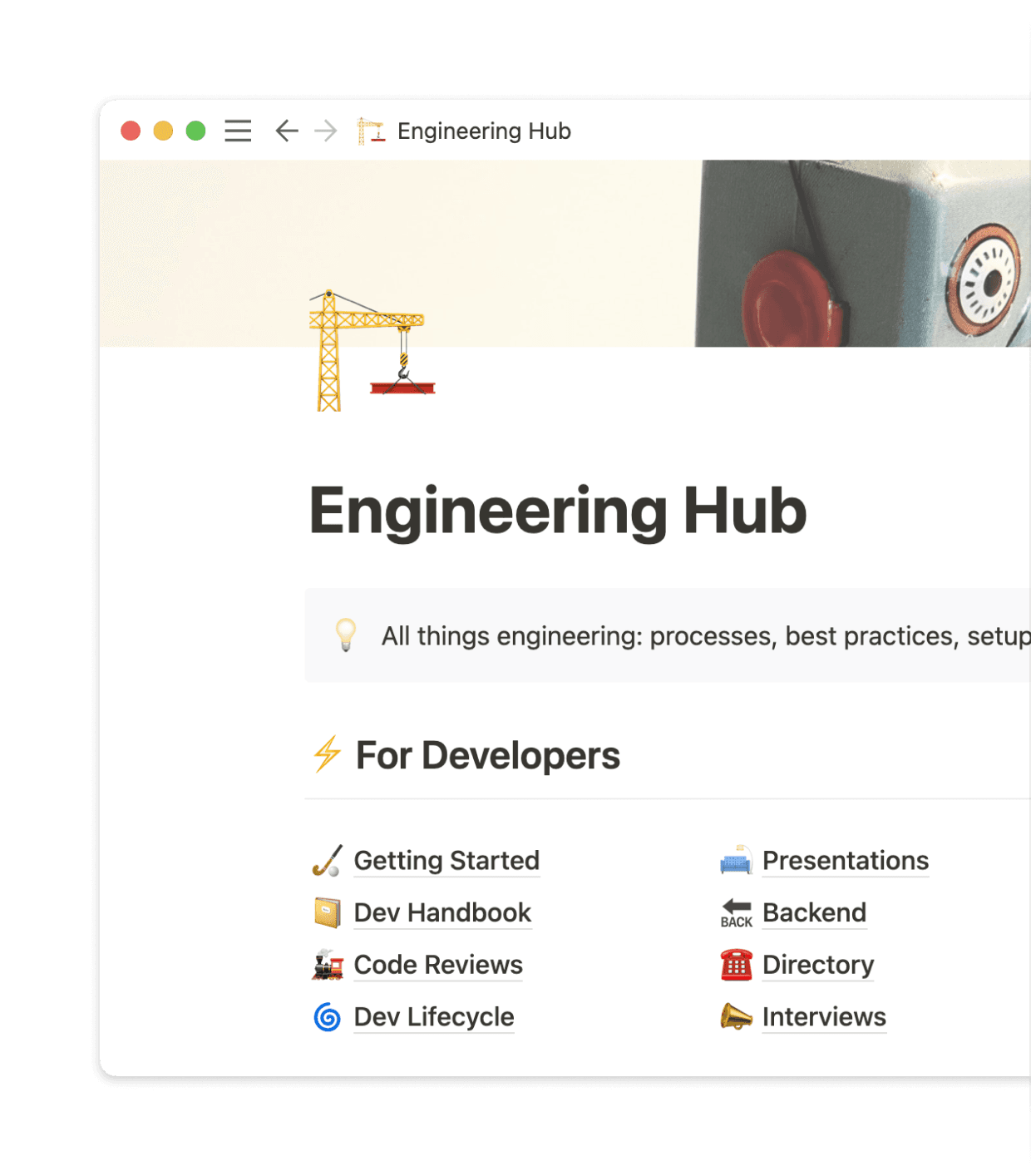New or old, large or small, every team has a home on Notion.