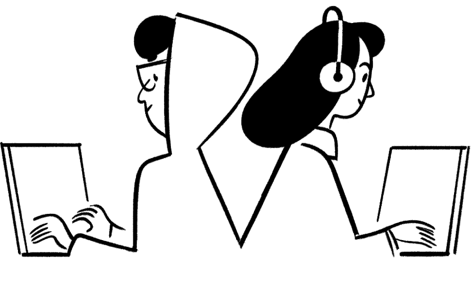 Personas con portátiles