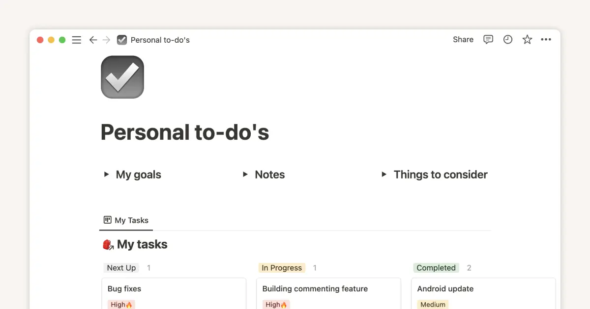 Organiza, gestiona y realiza un seguimiento de todo tu trabajo con un panel personal