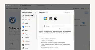 Gerencie sua caixa de entrada e seu calendário automaticamente com os Agentes personalizados