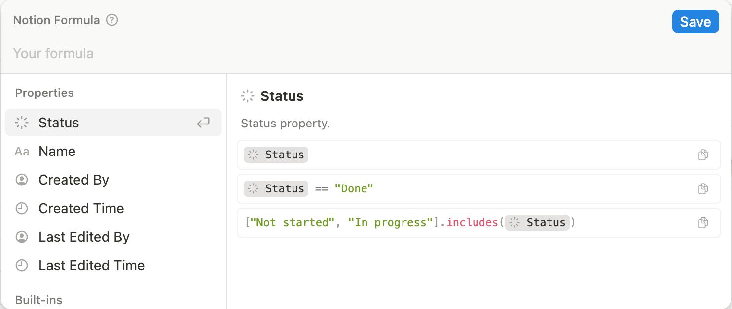 CA: Editor de fórmulas