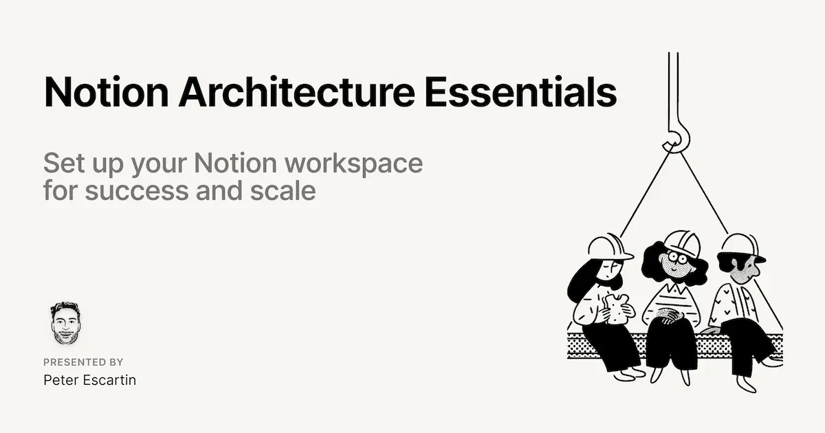 Building your Digital Workplace: Notion Architecture Essentials