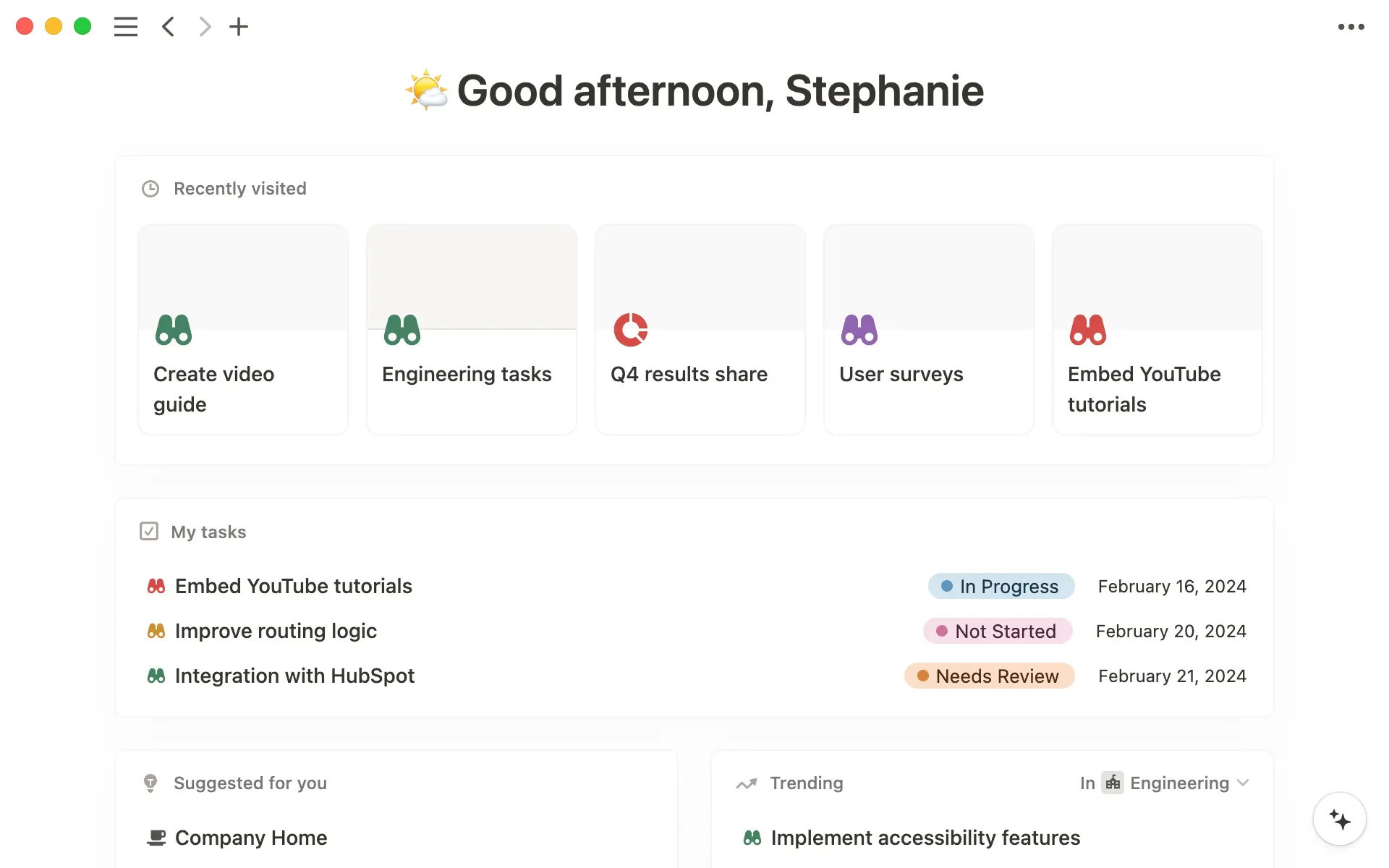 Banner de Mis tareas