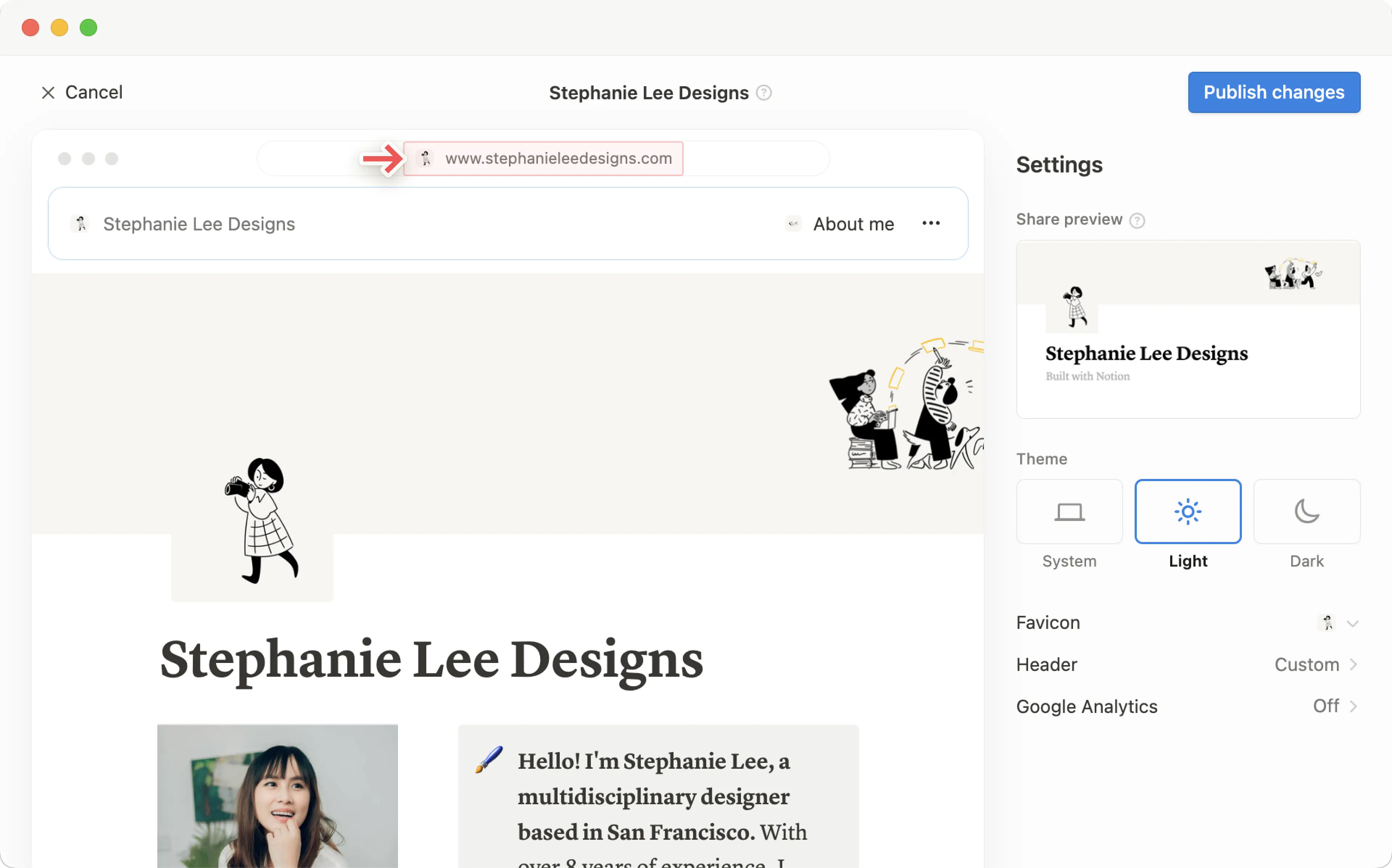ca: favicon personalizado del sitio