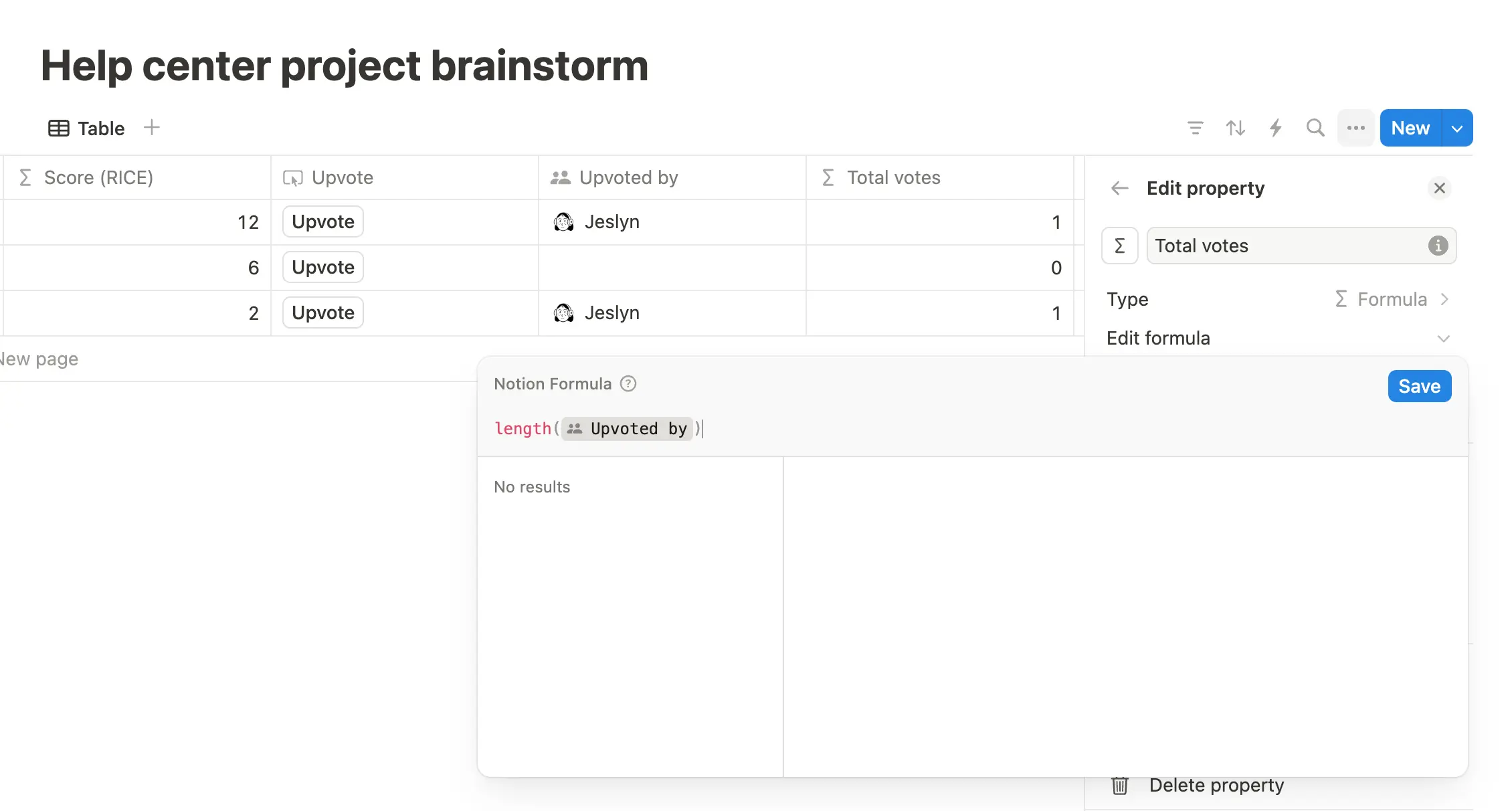 ca: fórmulas (ejemplo 2, parte 2)