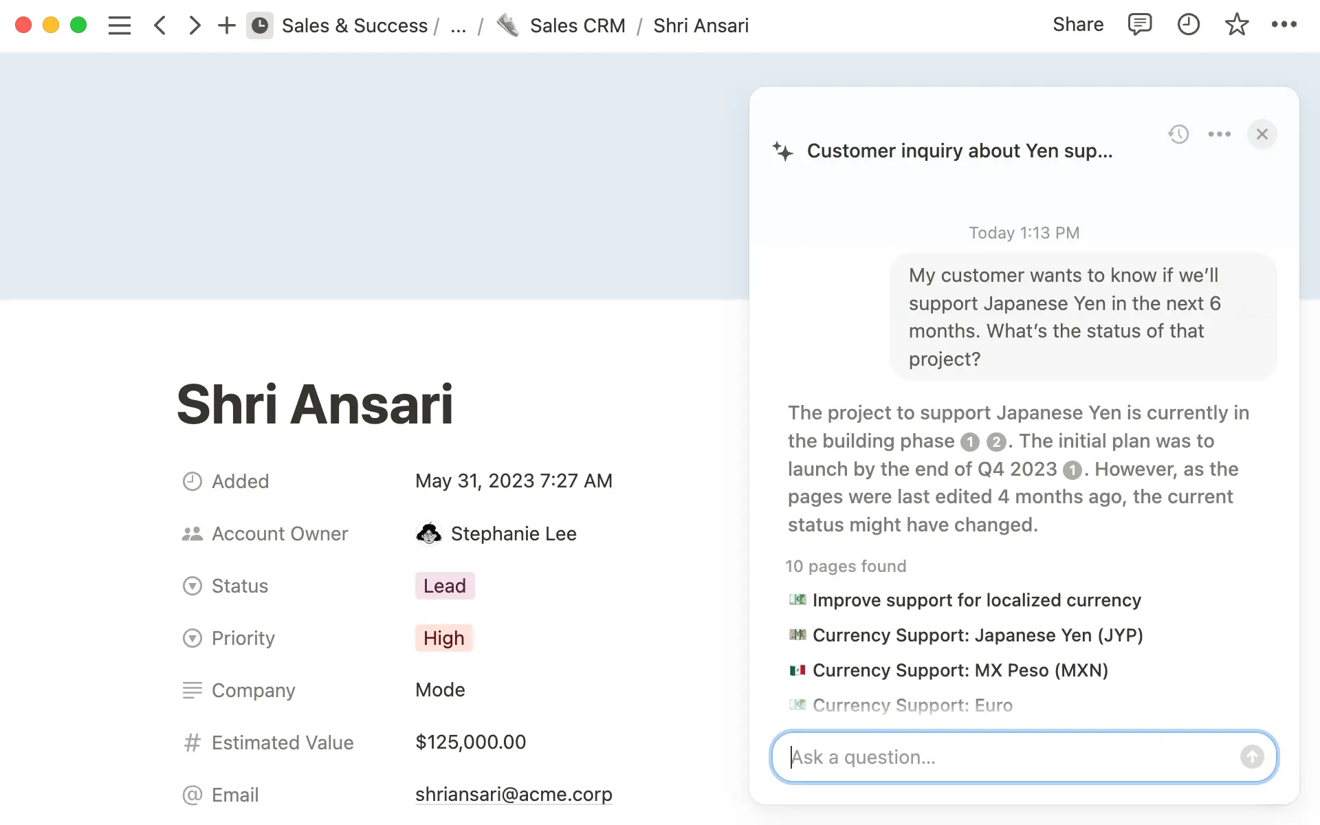 Basta de rodeos: Q&A puede sacar a la luz cualquier actualización al instante.