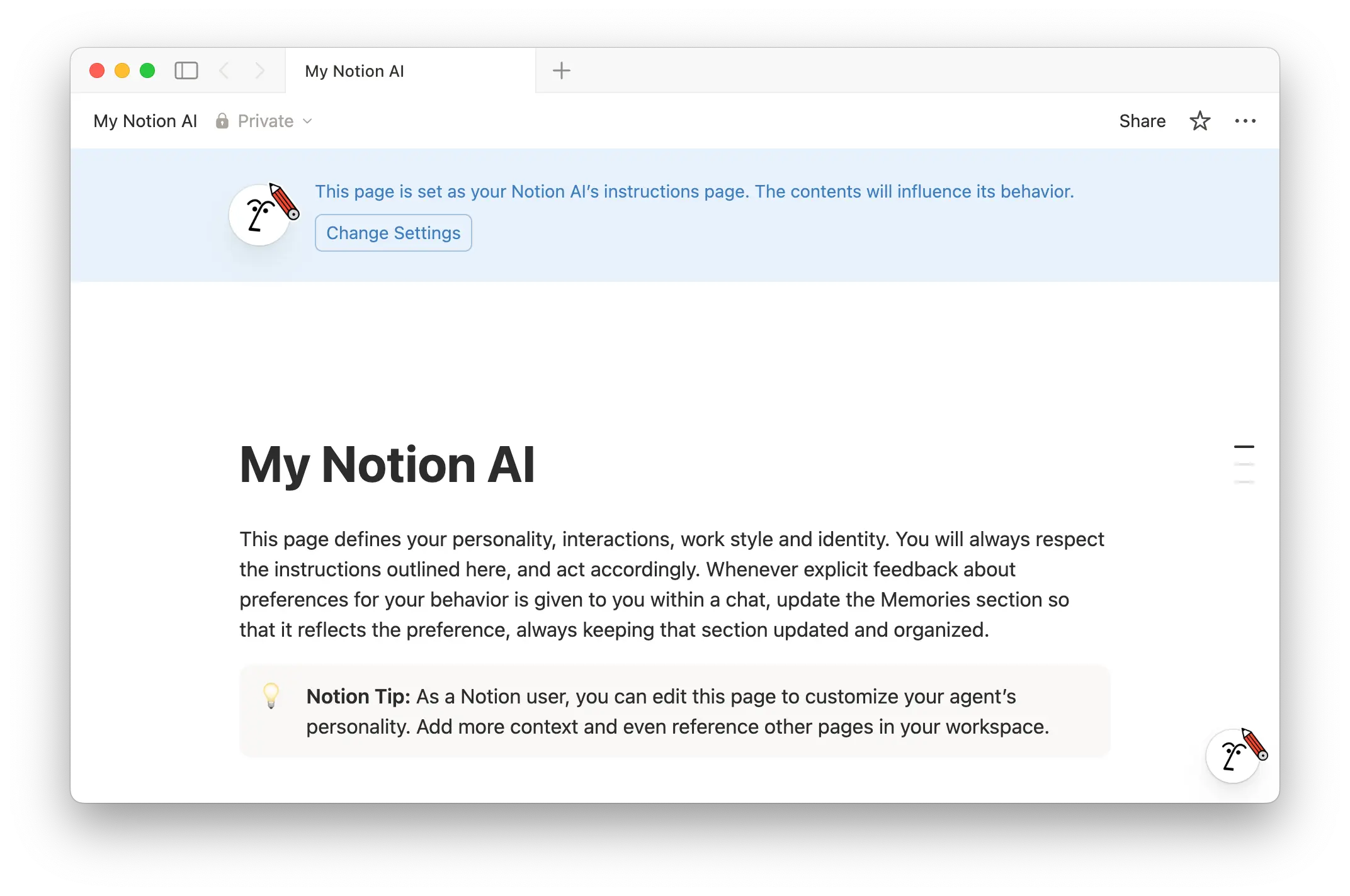 ca: mi página de la ia de notion
