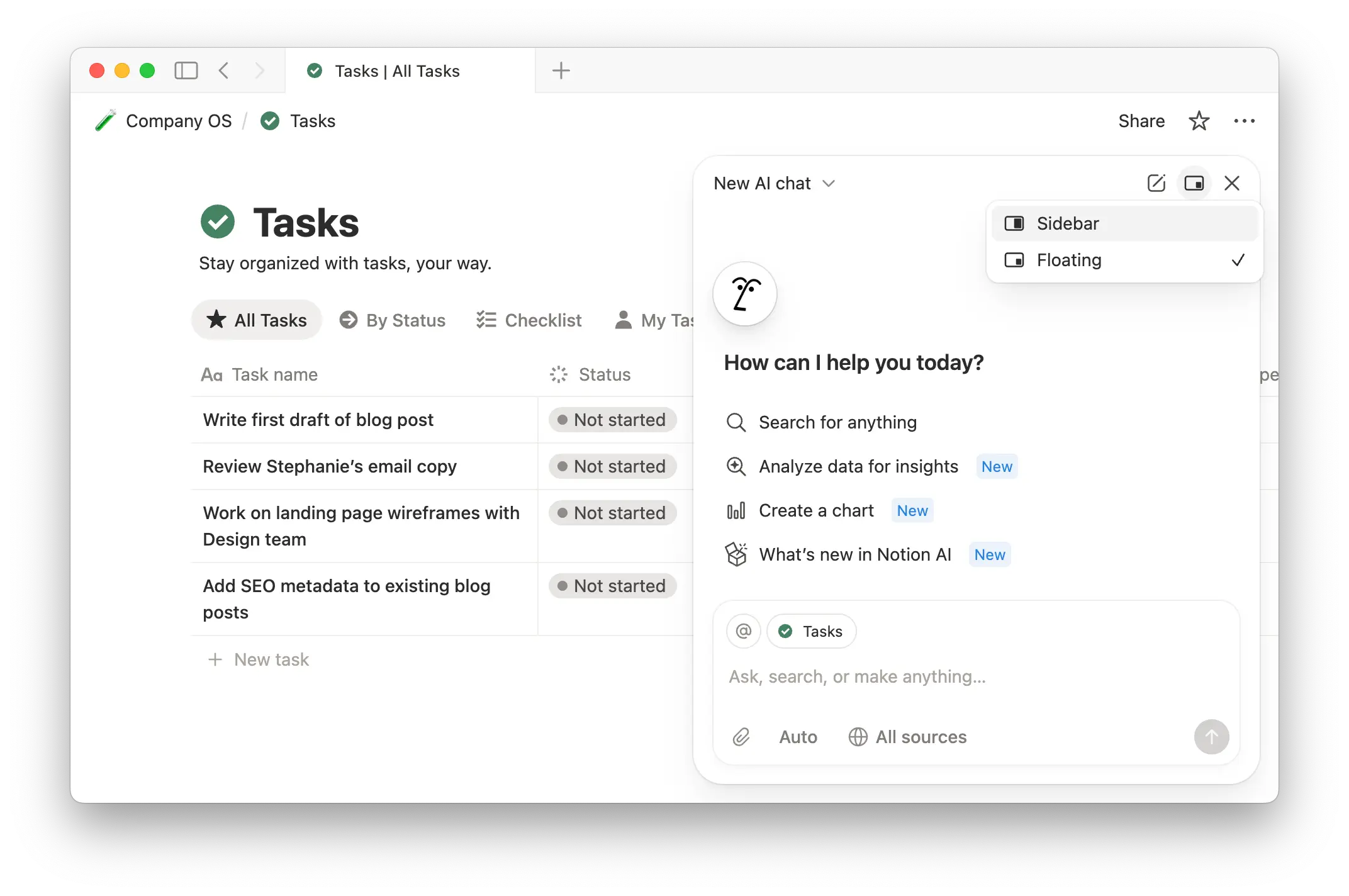 ca:cambiar al modo de chat