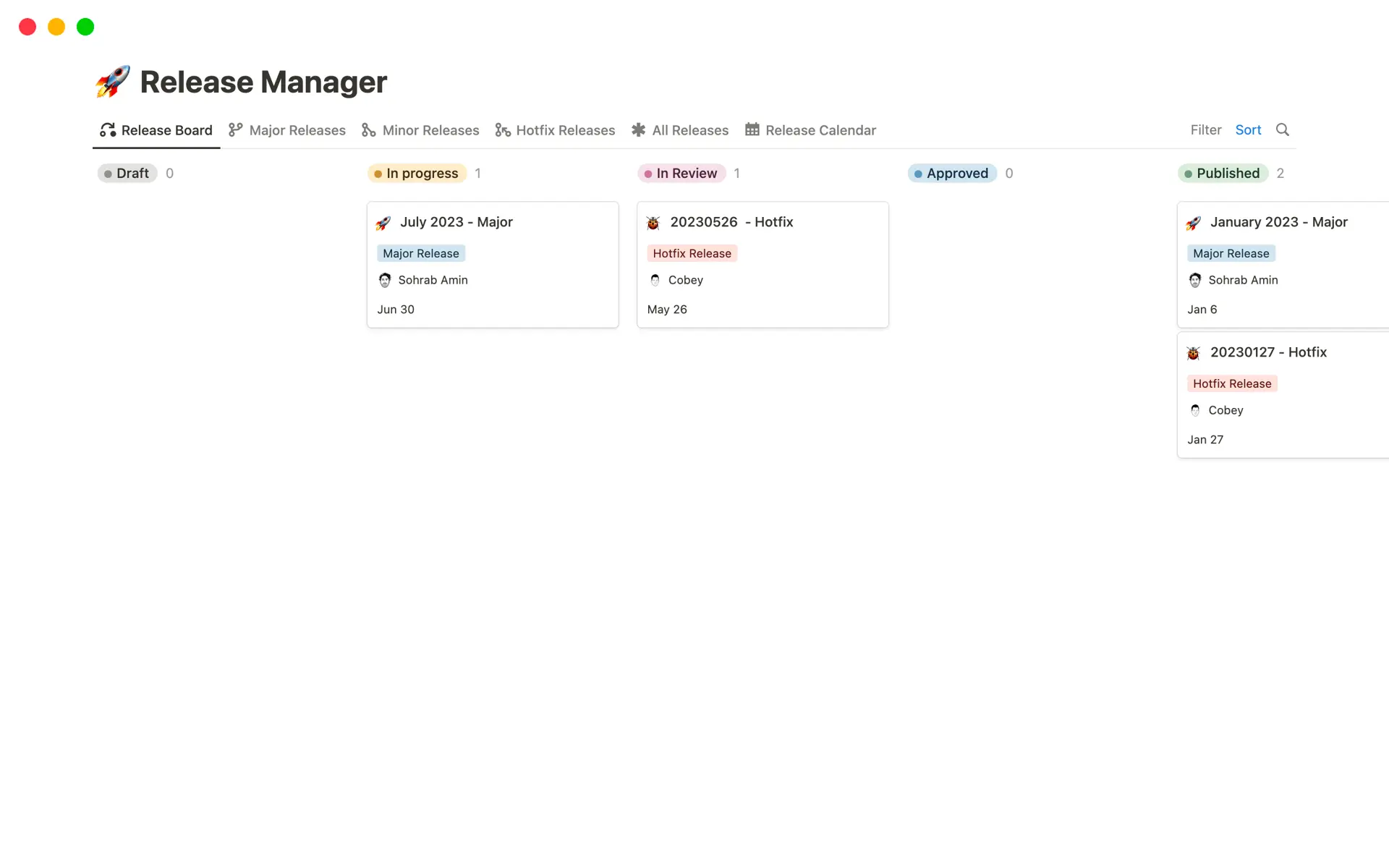 Bilde for top-8-release-tracking-templates-in-notion